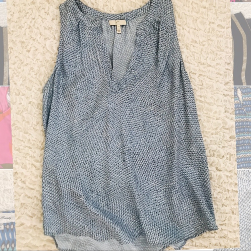 joie 100% silk tank